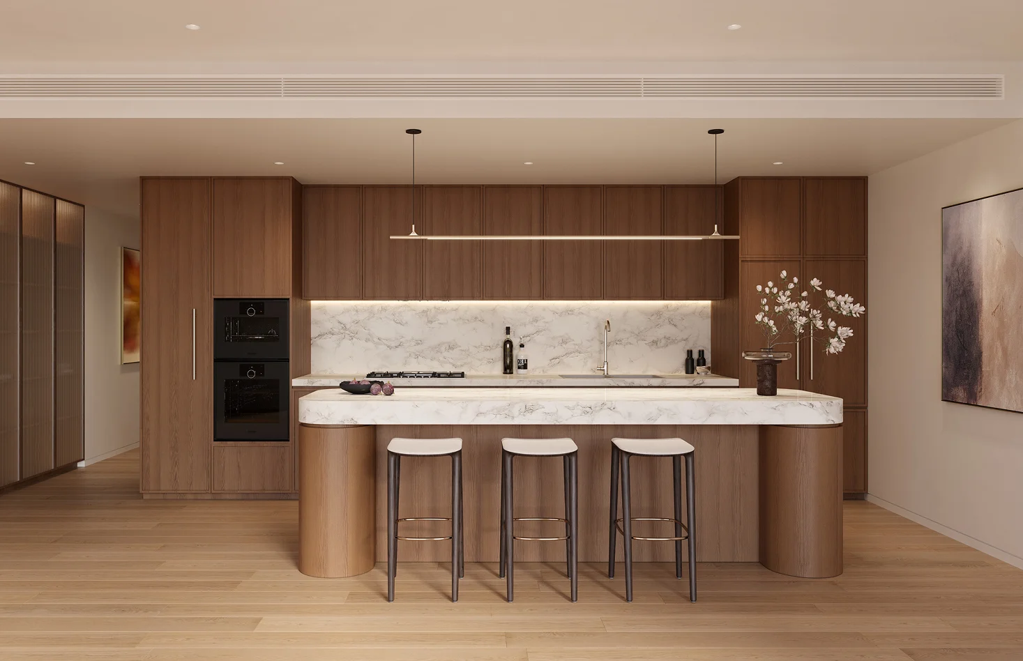  Boronia residences - penthouse living room